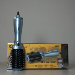 titanium plate hair straightener red